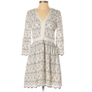 Highline Collective Scalloped Hem Lace Dress